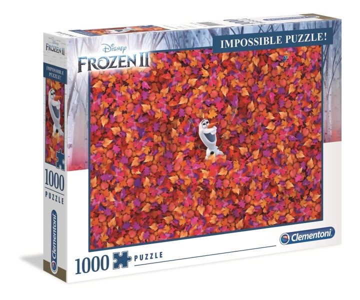 Clementoni 1000-delige Onmogelijke Puzzel Frozen 2 in de groep SPORT, VRIJE TIJD & HOBBY / Hobby / Puzzel bij TP E-commerce Nordic AB (C81822)