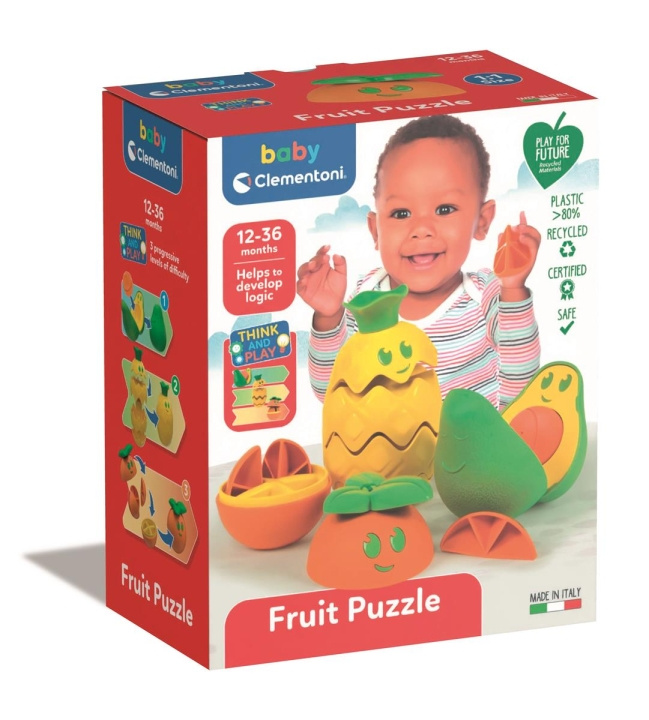 Clementoni Fruit puzzel in de groep SPEELGOED, KINDER- & BABYPRODUCTEN / Speelgoed / Kinderpuzzel bij TP E-commerce Nordic AB (C81849)