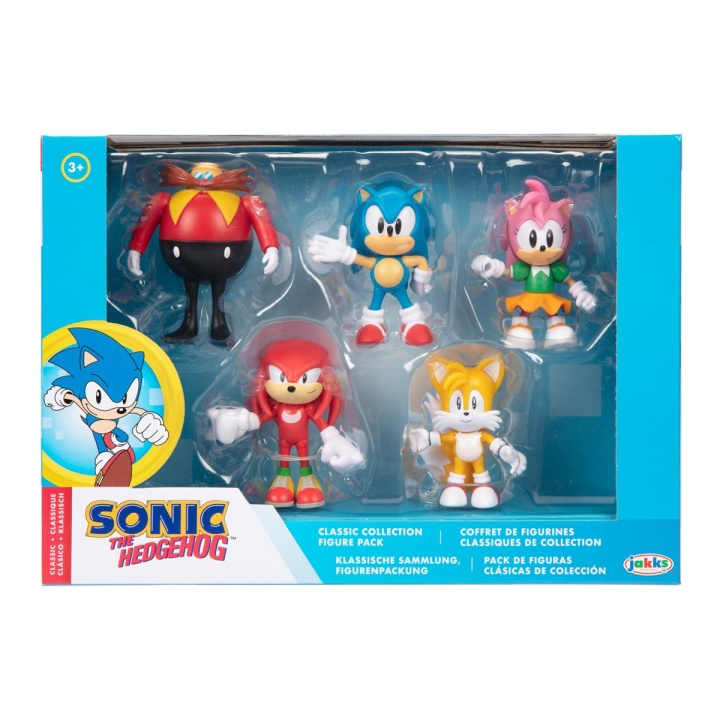 JAKKS Pacific Sonic the Hedgehog 2,5 Inch Figuur 5-Pack in de groep SPEELGOED, KINDER- & BABYPRODUCTEN / Speelgoed / Figuren, Miniaturen & accessoires bij TP E-commerce Nordic AB (C81887)