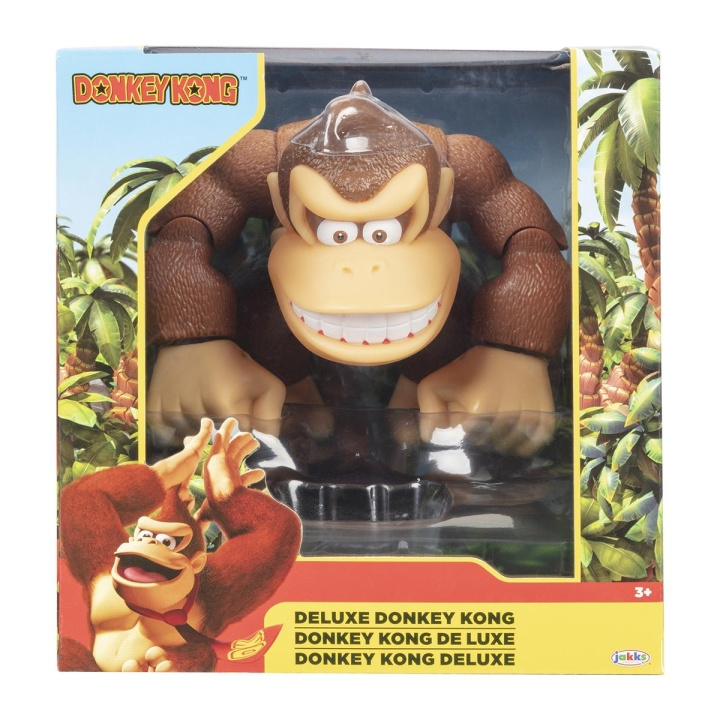 JAKKS Pacific Donkey Kong 6 Inch Figuur Deluxe Donkey Kong in de groep SPEELGOED, KINDER- & BABYPRODUCTEN / Speelgoed / Figuren, Miniaturen & accessoires bij TP E-commerce Nordic AB (C81894)