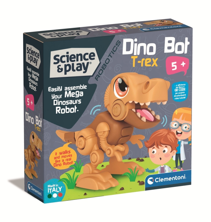 Clementoni Dino Bot T-Rex Junior in de groep SPEELGOED, KINDER- & BABYPRODUCTEN / Speelgoed / Experimenteren en doe-het-zelf bij TP E-commerce Nordic AB (C81899)