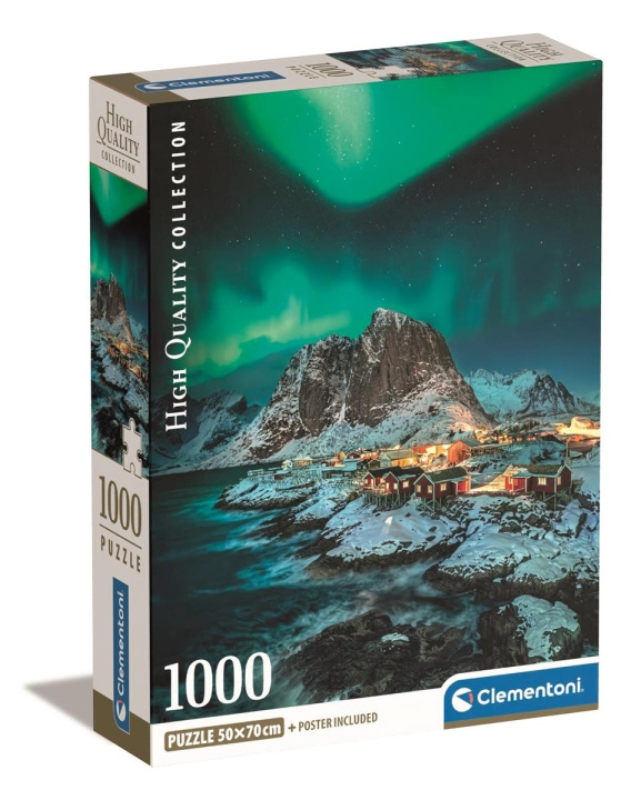 Clementoni 1000 stuks CB High Quality Collection Lofoteneilanden in de groep SPORT, VRIJE TIJD & HOBBY / Hobby / Puzzel bij TP E-commerce Nordic AB (C81959)