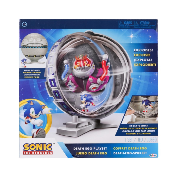 JAKKS Pacific Sonic the Hedgehog 2,5 Inch Speelset Dood Ei Strijd Set in de groep SPEELGOED, KINDER- & BABYPRODUCTEN / Speelgoed / Figuren, Miniaturen & accessoires bij TP E-commerce Nordic AB (C81989)