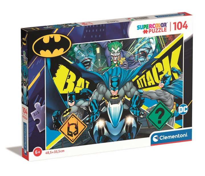 Clementoni 104 stuks Puzzels Kids Batman in de groep SPEELGOED, KINDER- & BABYPRODUCTEN / Speelgoed / Kinderpuzzel bij TP E-commerce Nordic AB (C82020)