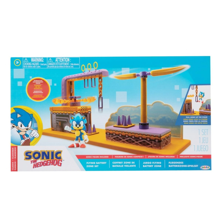 JAKKS Pacific Sonic the Hedgehog 2.5 Inch Speelset Vliegende Batterij Zone in de groep SPEELGOED, KINDER- & BABYPRODUCTEN / Speelgoed / Speelset bij TP E-commerce Nordic AB (C82032)