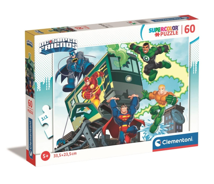 Clementoni 60 puzzels kinderen DC Comics in de groep SPEELGOED, KINDER- & BABYPRODUCTEN / Speelgoed / Kinderpuzzel bij TP E-commerce Nordic AB (C82061)
