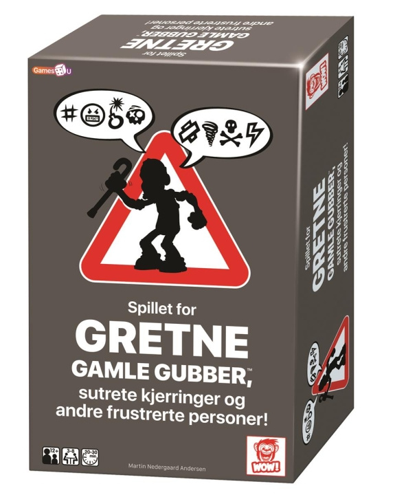 Plasto Chagrijnige oude mannen (NEE) in de groep SPEELGOED, KINDER- & BABYPRODUCTEN / Spelletje / Bordspellen bij TP E-commerce Nordic AB (C82063)
