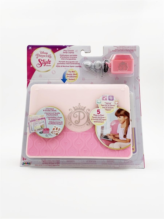 JAKKS Pacific Disney Princess Style Collection Play Laptop in de groep SPEELGOED, KINDER- & BABYPRODUCTEN / Speelgoed / Klein huis en rollenspel bij TP E-commerce Nordic AB (C82069)