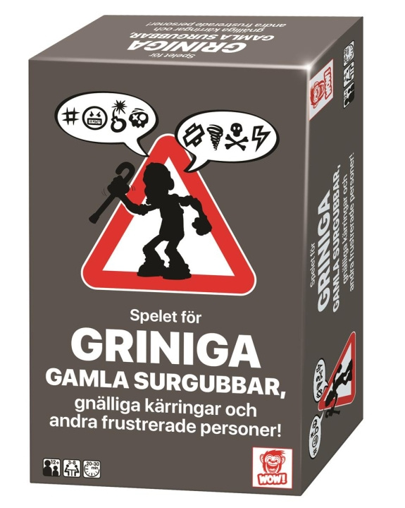 Plasto Het spel voor GRINY OLD SURGIVORS, zeurpieten en andere gefrustreerde mensen! (SE) in de groep SPEELGOED, KINDER- & BABYPRODUCTEN / Spelletje / Bordspellen bij TP E-commerce Nordic AB (C82071)