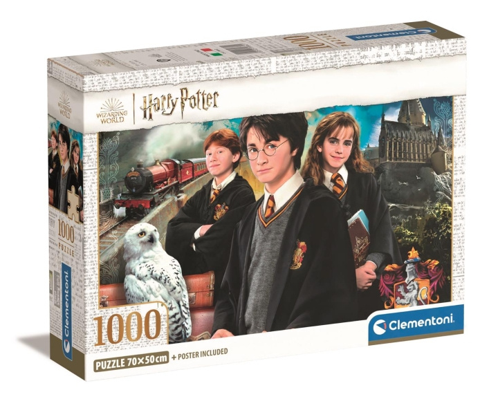 Clementoni 1000 stuks CB High Quality Collection Harry Potter trio in de groep SPORT, VRIJE TIJD & HOBBY / Hobby / Puzzel bij TP E-commerce Nordic AB (C82095)