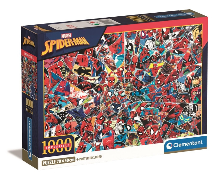 Clementoni 1000 stuks CB Onmogelijke Spider-Man in de groep SPORT, VRIJE TIJD & HOBBY / Hobby / Puzzel bij TP E-commerce Nordic AB (C82103)