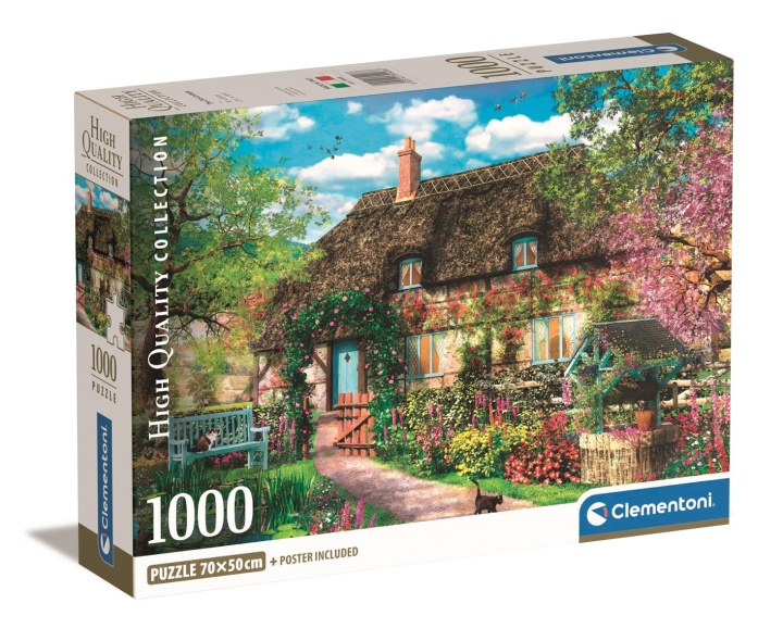Clementoni 1000 stuks CB High Quality Collection The Old Cottage in de groep SPORT, VRIJE TIJD & HOBBY / Hobby / Puzzel bij TP E-commerce Nordic AB (C82104)
