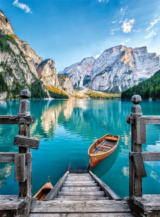 Clementoni 500 stuks CB High Quality Collection Braies Lake in de groep SPEELGOED, KINDER- & BABYPRODUCTEN / Speelgoed / Kinderpuzzel bij TP E-commerce Nordic AB (C82110)
