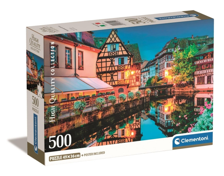 Clementoni 500 stuks CB High Quality Collection Straatsburg Oude Stad in de groep SPEELGOED, KINDER- & BABYPRODUCTEN / Speelgoed / Kinderpuzzel bij TP E-commerce Nordic AB (C82119)