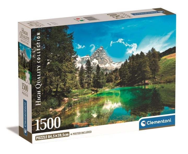 Clementoni 1500 stuks CB High Quality Collection Blue Lake in de groep SPORT, VRIJE TIJD & HOBBY / Hobby / Puzzel bij TP E-commerce Nordic AB (C82126)