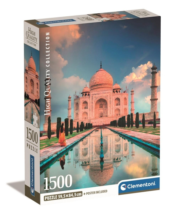 Clementoni 1500 stuks CB hoogwaardige collectie Taj Mahal in de groep SPORT, VRIJE TIJD & HOBBY / Hobby / Puzzel bij TP E-commerce Nordic AB (C82131)