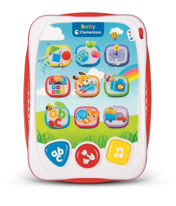 Clementoni Mijn eerste tablet (SE/FI/DK/NO) in de groep SPEELGOED, KINDER- & BABYPRODUCTEN / Babyspeelgoed / Activiteitenspeelgoed bij TP E-commerce Nordic AB (C82140)