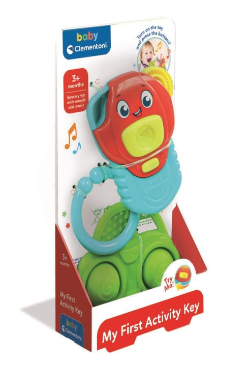 Clementoni Mijn eerste activiteitsleutel in de groep SPEELGOED, KINDER- & BABYPRODUCTEN / Babyspeelgoed / Activiteitenspeelgoed bij TP E-commerce Nordic AB (C82153)