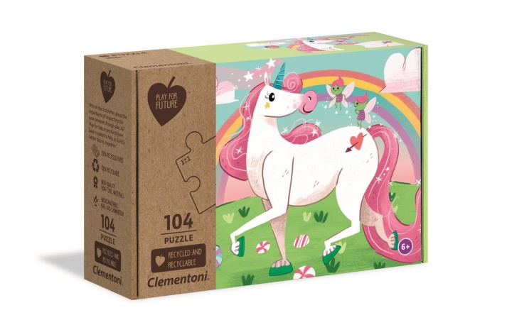 Clementoni 104 stuks Puzzels Kids Born To Sparkle (100% gerecycled) in de groep SPEELGOED, KINDER- & BABYPRODUCTEN / Speelgoed / Kinderpuzzel bij TP E-commerce Nordic AB (C82162)