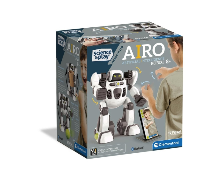 Clementoni AiRo Kunstmatige Intelligentie Robot in de groep SPEELGOED, KINDER- & BABYPRODUCTEN / Speelgoed / Elektronica en media / Interactief speelgoed bij TP E-commerce Nordic AB (C82177)