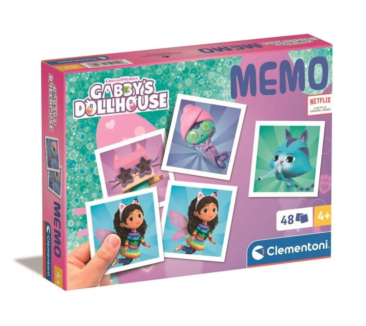 Clementoni Memo Gabby\'s poppenhuis in de groep SPEELGOED, KINDER- & BABYPRODUCTEN / Spelletje / Kinderspellen bij TP E-commerce Nordic AB (C82178)