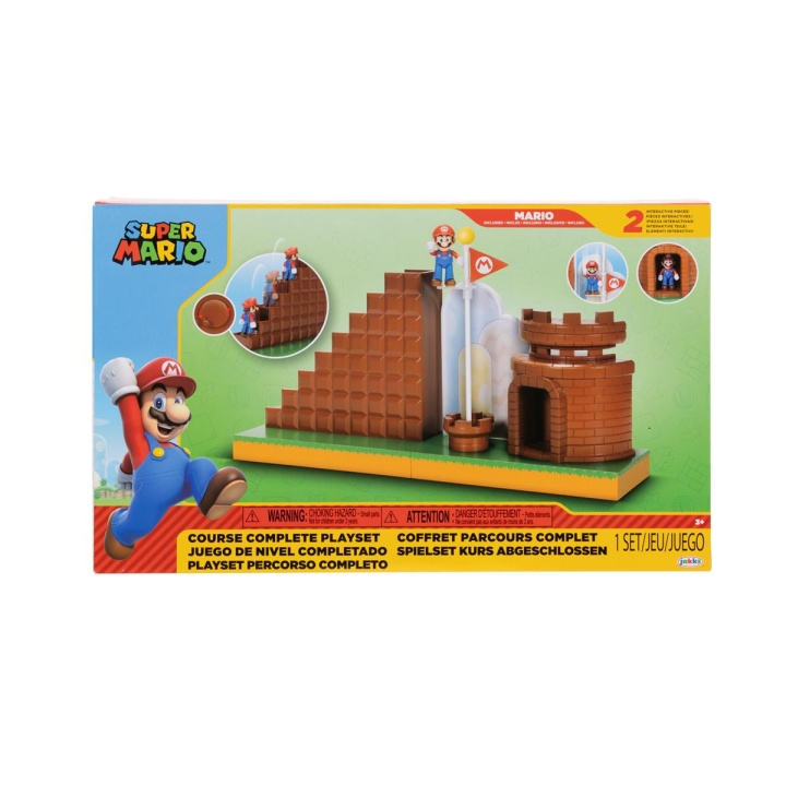 JAKKS Pacific Super Mario 2,5 Inch Speelset Level Einde in de groep SPEELGOED, KINDER- & BABYPRODUCTEN / Speelgoed / Speelset bij TP E-commerce Nordic AB (C82186)