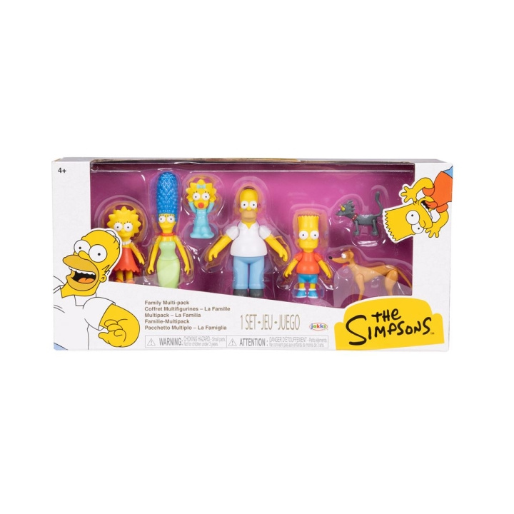 JAKKS Pacific De Simpsons 2,5 Inch Figuur Multipack in de groep SPEELGOED, KINDER- & BABYPRODUCTEN / Speelgoed / Figuren, Miniaturen & accessoires bij TP E-commerce Nordic AB (C82192)