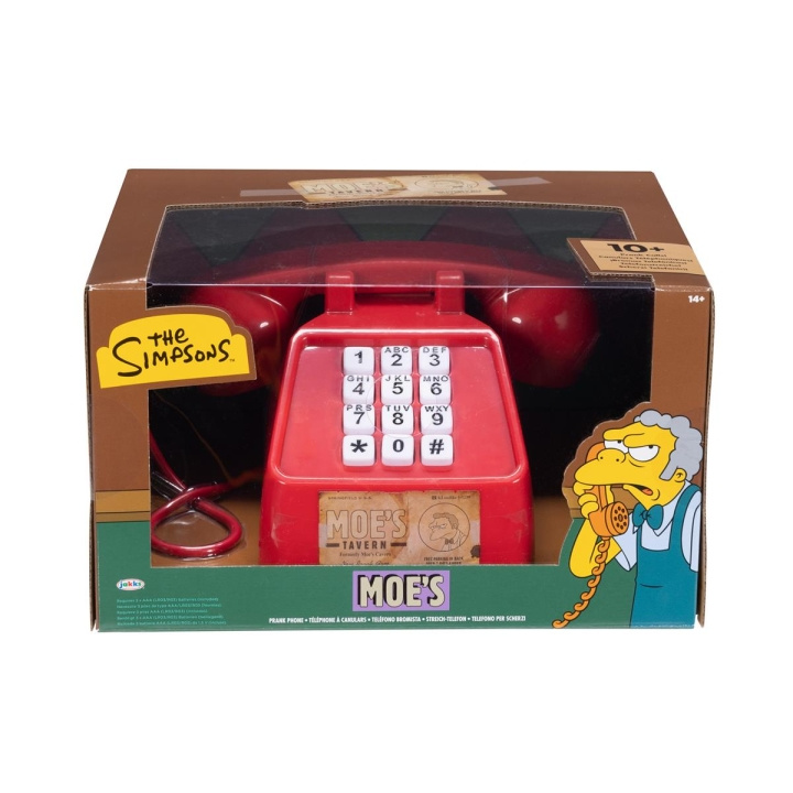 JAKKS Pacific The Simpsons Feature Moe\'s Tavern Prank Phone in de groep SPEELGOED, KINDER- & BABYPRODUCTEN / Speelgoed / Elektronica en media / Interactief speelgoed bij TP E-commerce Nordic AB (C82194)