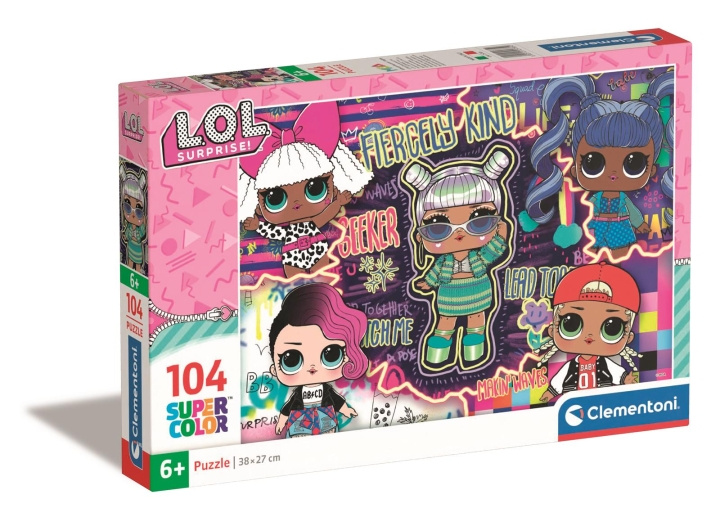 Clementoni 104 stuks Puzzels Kinderen LOL in de groep SPEELGOED, KINDER- & BABYPRODUCTEN / Speelgoed / Kinderpuzzel bij TP E-commerce Nordic AB (C82217)
