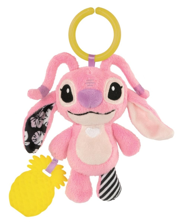Clementoni Disney Baby Stitch Zachte Rammelaar Engel in de groep SPEELGOED, KINDER- & BABYPRODUCTEN / Babyspeelgoed / Activiteitenspeelgoed bij TP E-commerce Nordic AB (C82235)