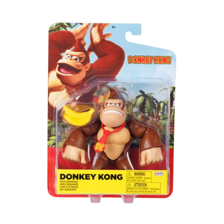 JAKKS Pacific Donkey Kong 4 Inch Figuur Donkey Kong met Bananen in de groep SPEELGOED, KINDER- & BABYPRODUCTEN / Speelgoed / Figuren, Miniaturen & accessoires bij TP E-commerce Nordic AB (C82267)