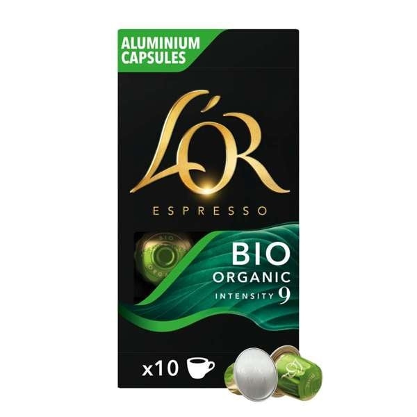 Philips L\'Or L\'OR Capsules - Organic - Koffiecapsules - 10 stuks - S in de groep HUISHOUDEN & TUIN / Huishoudelijke apparaten / Koffiezetapparaten en accessoires / Koffiecups bij TP E-commerce Nordic AB (C82514)
