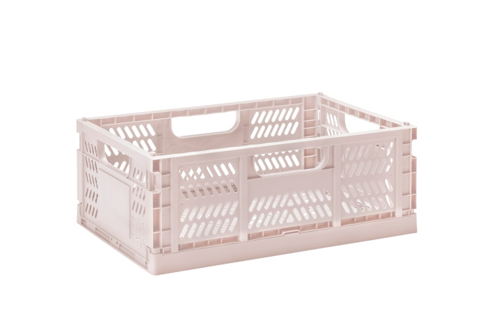 3 Sprouts Modern Vouwkrat Groot Roze in de groep SPEELGOED, KINDER- & BABYPRODUCTEN / Kinderkamer / Opslag bij TP E-commerce Nordic AB (C82583)