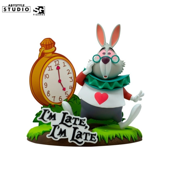 Abysse DISNEY - Beeldje Wit konijn in de groep SPEELGOED, KINDER- & BABYPRODUCTEN / Speelgoed / Figuren, Miniaturen & accessoires bij TP E-commerce Nordic AB (C82630)