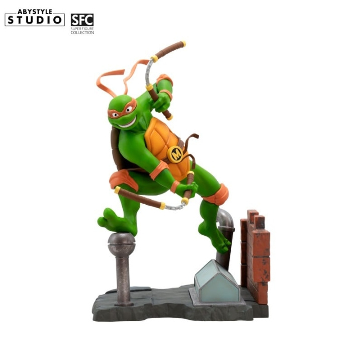 Abysse TMNT - Figurine Michelangelo in de groep SPEELGOED, KINDER- & BABYPRODUCTEN / Speelgoed / Figuren, Miniaturen & accessoires bij TP E-commerce Nordic AB (C82636)