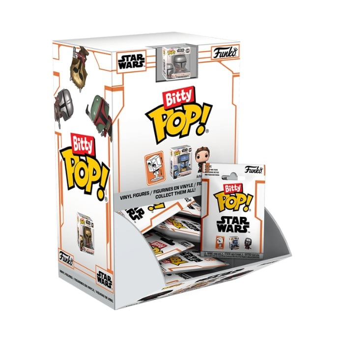 Funko Pop! (Bundel) - Bitty Pop Enkel - Mandalorian assorti (76401) in de groep SPEELGOED, KINDER- & BABYPRODUCTEN / Speelgoed / Figuren, Miniaturen & accessoires bij TP E-commerce Nordic AB (C82715)