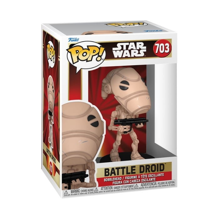 Funko Pop! - Vinyl Star Wars - Battle Droid (76016) in de groep SPEELGOED, KINDER- & BABYPRODUCTEN / Speelgoed / Figuren, Miniaturen & accessoires bij TP E-commerce Nordic AB (C82755)