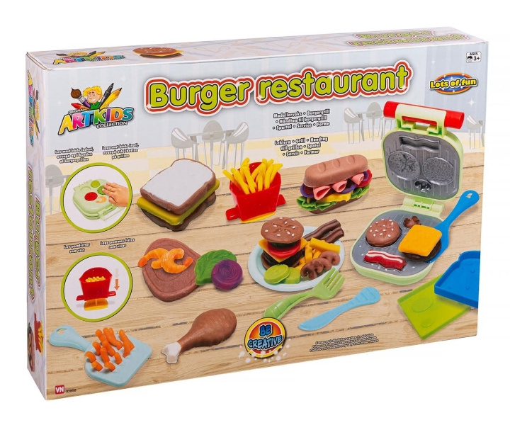 ArtKids Deeg - hamburger restaurant (32858) in de groep SPEELGOED, KINDER- & BABYPRODUCTEN / Speelgoed / Speelset bij TP E-commerce Nordic AB (C83054)