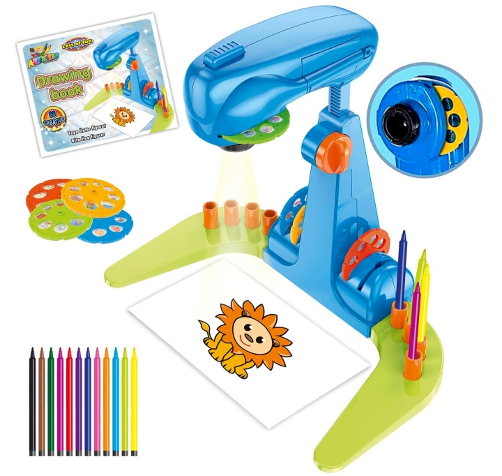 ArtKids Tekenprojector (32930) in de groep SPEELGOED, KINDER- & BABYPRODUCTEN / Speelgoed / Tekenen & Tellen bij TP E-commerce Nordic AB (C83142)