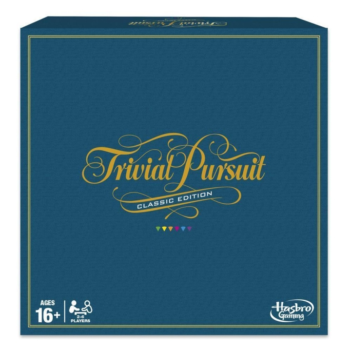 Hasbro Trivial Pursuit Klassieke Editie (DK) in de groep SPEELGOED, KINDER- & BABYPRODUCTEN / Spelletje / Bordspellen bij TP E-commerce Nordic AB (C83226)