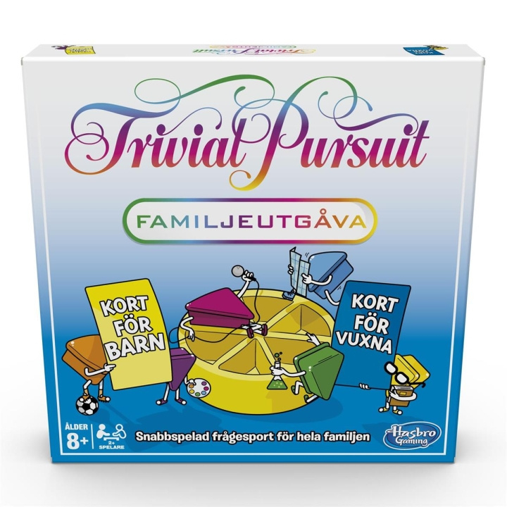 Hasbro Trivial Pursuit Familie (SE) in de groep SPEELGOED, KINDER- & BABYPRODUCTEN / Spelletje / Bordspellen bij TP E-commerce Nordic AB (C83228)