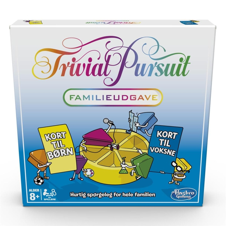 Hasbro Trivial Pursuit Familie (DK) in de groep SPEELGOED, KINDER- & BABYPRODUCTEN / Spelletje / Bordspellen bij TP E-commerce Nordic AB (C83229)