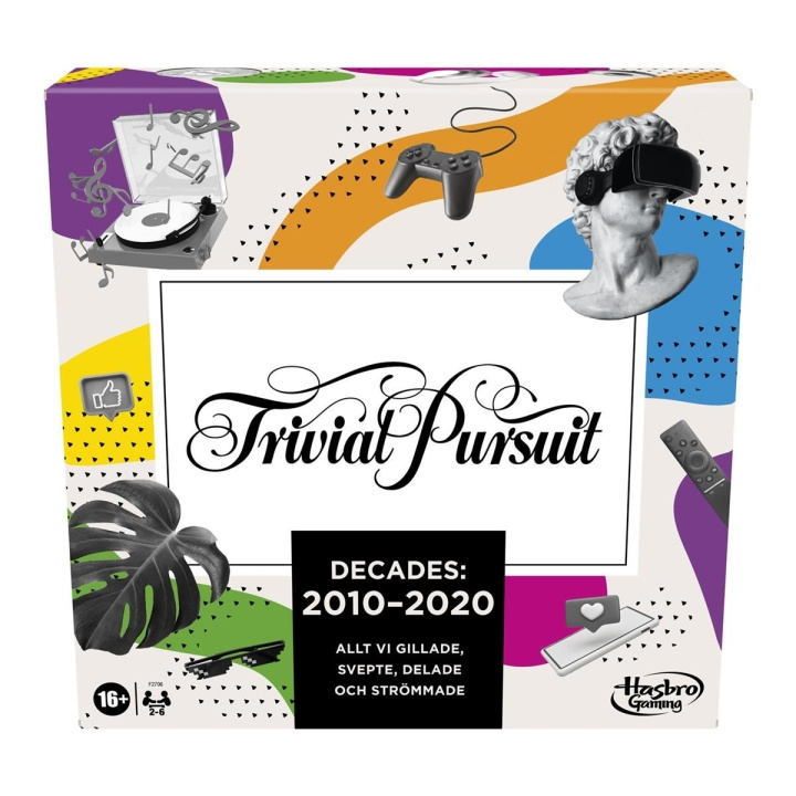 Hasbro Trivial Pursuit Decades: 2010-2020 (SE) in de groep SPEELGOED, KINDER- & BABYPRODUCTEN / Spelletje / Bordspellen bij TP E-commerce Nordic AB (C83241)