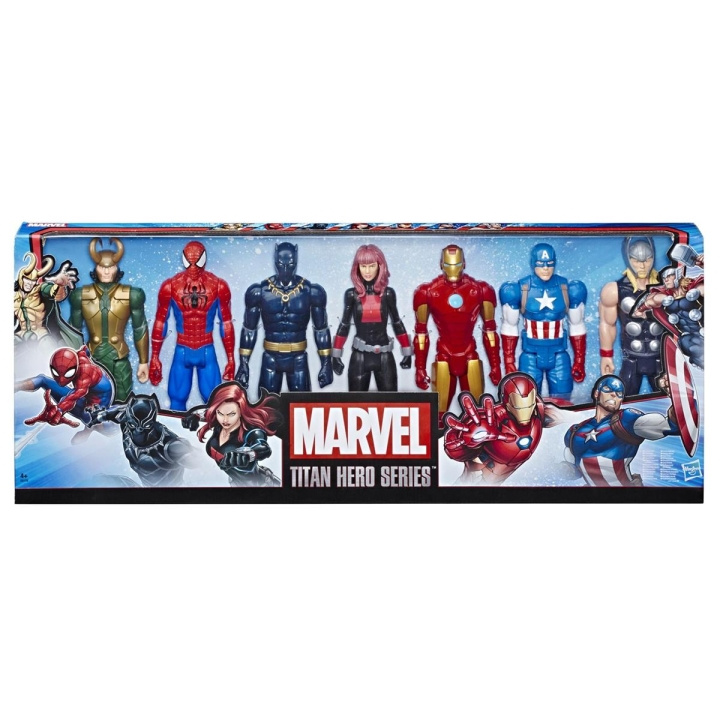 Avengers Titan Helden Collectie 7-pack in de groep SPEELGOED, KINDER- & BABYPRODUCTEN / Speelgoed / Figuren, Miniaturen & accessoires bij TP E-commerce Nordic AB (C83242)