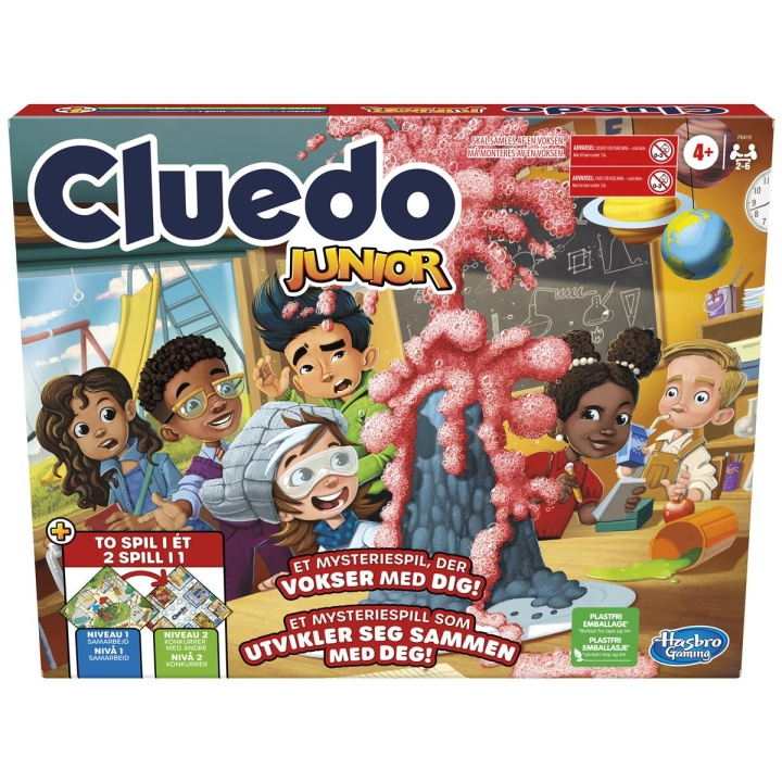 Hasbro Cluedo Junior 2 Spelletjes in 1 (DK/NEE) in de groep SPEELGOED, KINDER- & BABYPRODUCTEN / Spelletje / Bordspellen bij TP E-commerce Nordic AB (C83273)