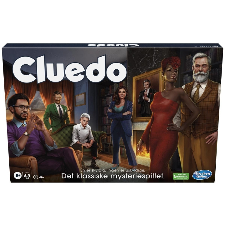 Hasbro Cluedo Klassiek (NO) in de groep SPEELGOED, KINDER- & BABYPRODUCTEN / Spelletje / Bordspellen bij TP E-commerce Nordic AB (C83274)
