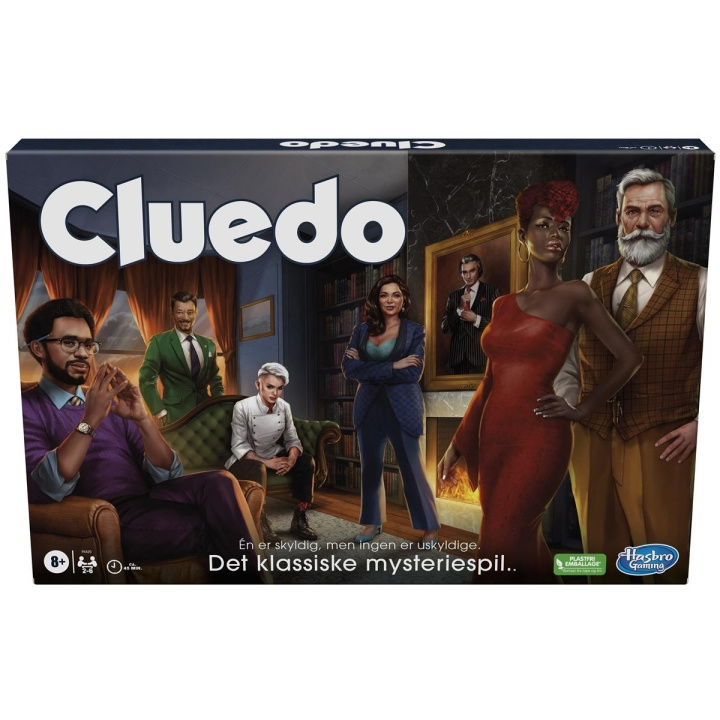 Hasbro Cluedo Klassiek (DK) in de groep SPEELGOED, KINDER- & BABYPRODUCTEN / Spelletje / Bordspellen bij TP E-commerce Nordic AB (C83275)