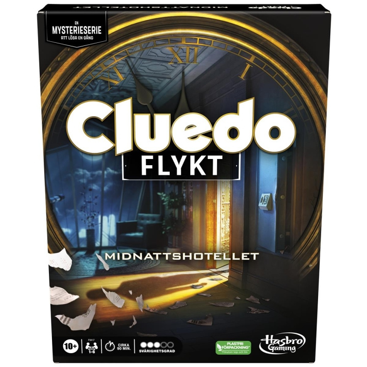 Hasbro Cluedo Escape Deception in het High Rise Hotel (SE) in de groep SPEELGOED, KINDER- & BABYPRODUCTEN / Spelletje / Bordspellen bij TP E-commerce Nordic AB (C83292)