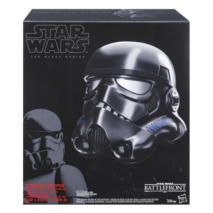 Star Wars De Zwarte Serie Elektronische Helm Schaduwtrooper in de groep SPEELGOED, KINDER- & BABYPRODUCTEN / Speelgoed / Gemaskered kostuums bij TP E-commerce Nordic AB (C83307)