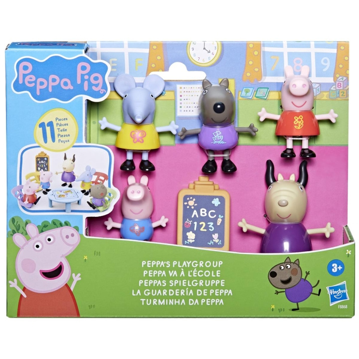Peppa Pig Peppa\'s Speelgroep in de groep SPEELGOED, KINDER- & BABYPRODUCTEN / Speelgoed / Speelset bij TP E-commerce Nordic AB (C83326)